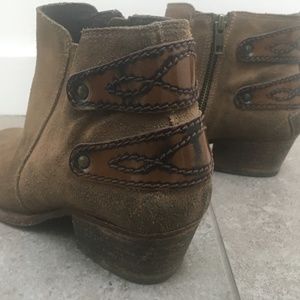Tan Suede Ankle Boot